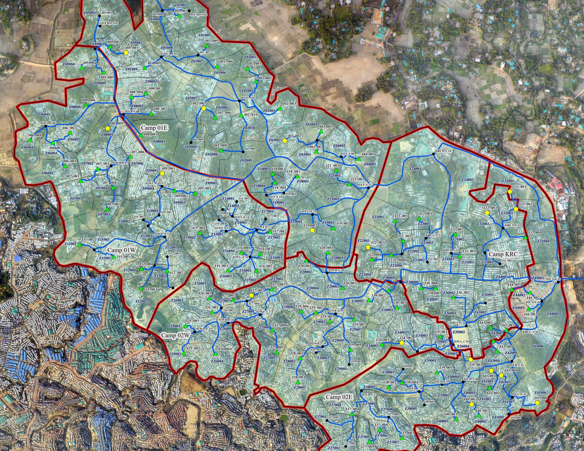Engineering Design for Sanitation Infrastructure for the Rohingya Refugee Camps  
