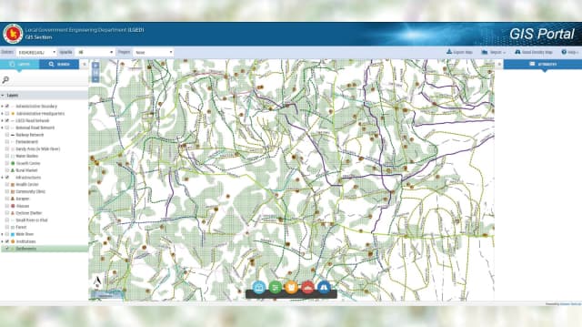 LGED GIS Portal for Project Planning