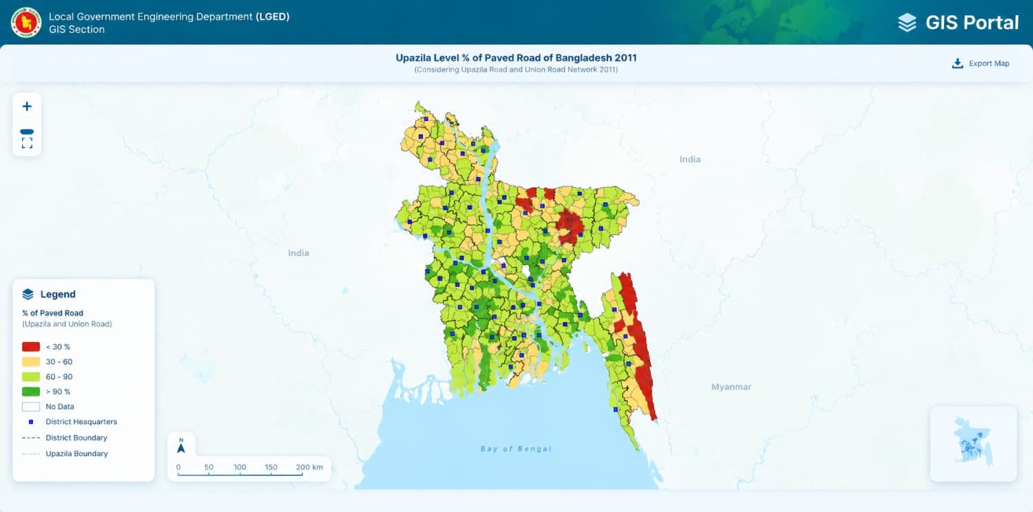 GIS Choropleth Portal